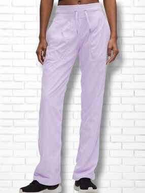 Lululemon Dance Studio Mid-Rise Lined Pant In Lavender Frost Size 6